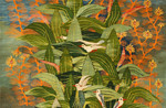 #3.12- Green Leaves and Birds, 2012- 0.85 x 1.15 m. Reda Ahmed.jpg