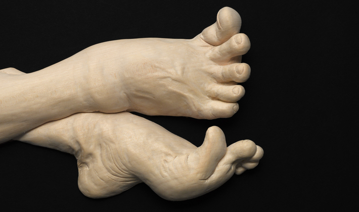 Relief Study of A Dancer's Feet 2