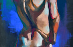 C Adamson Standing woman, blue.JPG