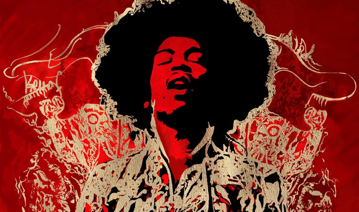 Jimi Hendrix: Red