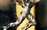 Roger DE TANIOS, Love me tender, bronze and aluminum sculpture, 40 x 15 x 13 cm   copia 2.jpg