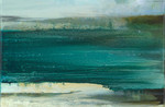 G Edwards, Porthminster Beach, Summer, oil on canvas, 40 x 40 cm, 2023.jpg