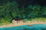 GALA FINE ART Daniel Ablitt, Midnight Swim, oil on panel, 80 x 80 cm, 84 x 84 cm framed £4350.jpg