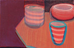 GALA FINE ART Ella Carty, Potting Up, acrylic and metallic ink on canvas, 48 x 60 cm, 51 x 63 cm framed £1600.jpg