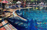 GALA FINE ART Lucinda Metcalfe, Into Tranquil Waters, oil on canvas, 76 x 61 cm, 80 x 65 cm framed £2050.jpg