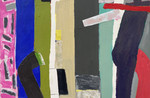 F Taylor Forest Figures No 1, oil, collage and graphite on paper, 59 x 84 cm, 2025.jpg